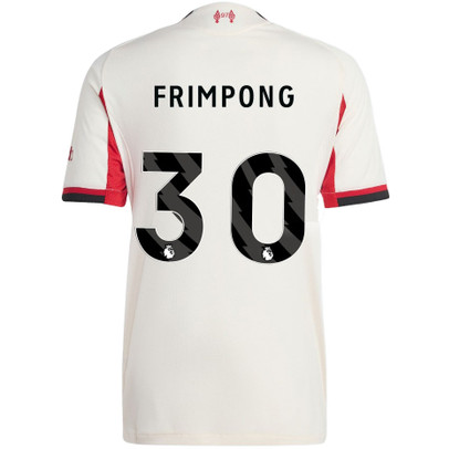 adidas Liverpool Authentic Uit Shirt Frimpong 30