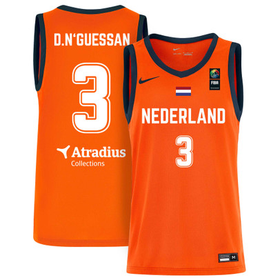 Nike Orange Lions Game Jersey Kids #3