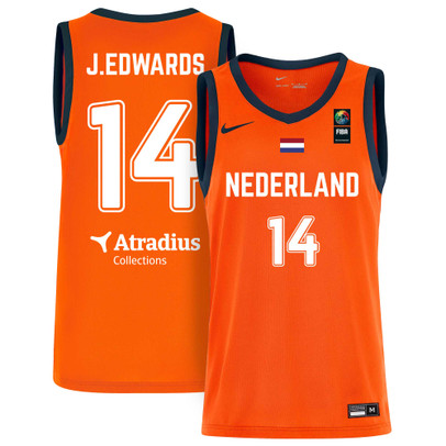Nike Orange Lions Game Jersey Kids #14