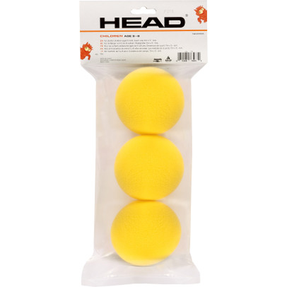 HEAD Tip Stage 3 Rood Foam Bal 3 St.
