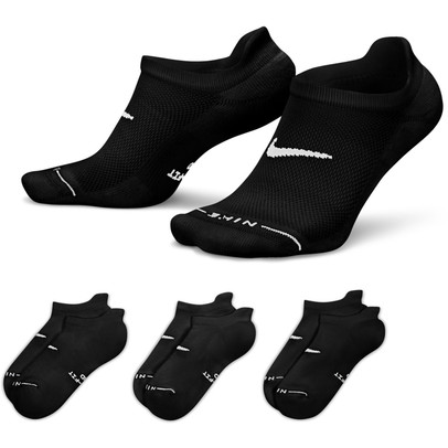 Nike Everyday Elevated No-Show Sokken 3-Pack