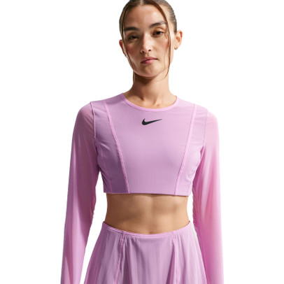 Nike Court Paris Cropped Langarmshirt