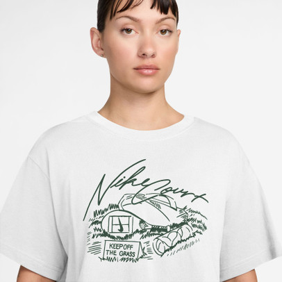 Nike Court Graphic Slam Cropped Tee