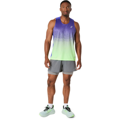 ASICS Road Fade Singlet Herr