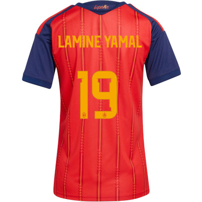 adidas Spanje Thuis Shirt Lamine Yamal 19 Dames