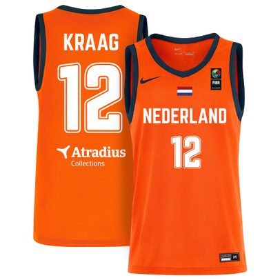 Nike Orange Lions Game Jersey Kids #12
