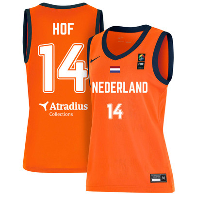 Nike Orange Lions Game Jersey Kids W #14