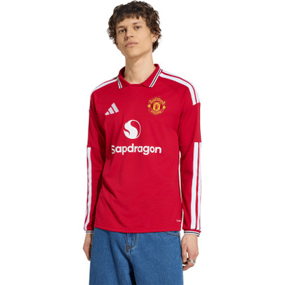 adidas Manchester United Thuis Shirt Longsleeve