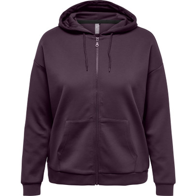 Only Play Lounge Voller Zip Hoody Curvy