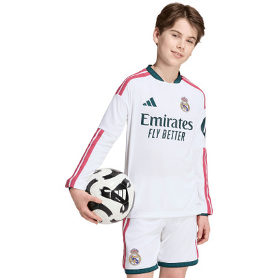 adidas Real Madrid t-shirt ML domicile Jr