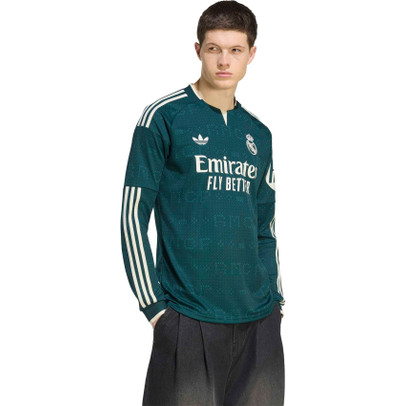 adidas Real Madrid Away Shirt Longsleeve 2026/2027 - PassaSports.com