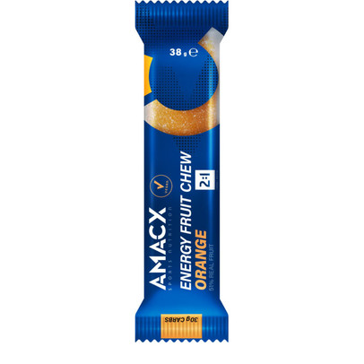 Amacx Energy Fruit Chew Orange 1x38g