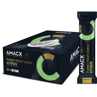 Amacx Turbo Fruit Chew Citrus 12x38g