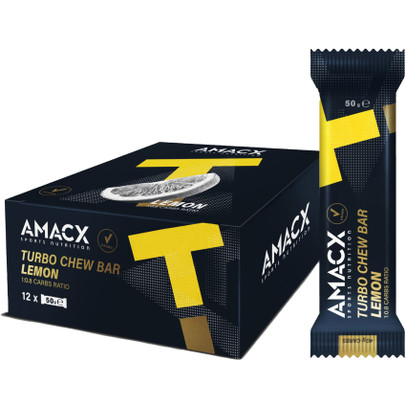 Amacx Turbo Chew Bar Lemon 12x50g
