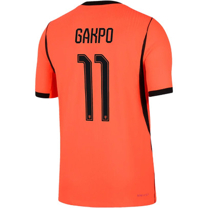 Nike Nederland Match Thuis Shirt Kids WK Gakpo 11