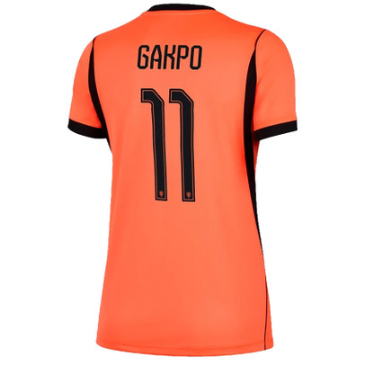 Nike Nederland Thuis Shirt WK Gakpo 11 Dames