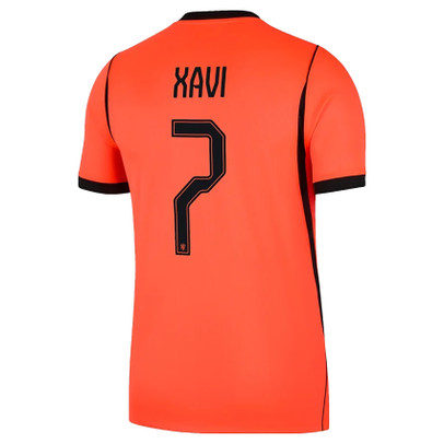 Nike Nederland Thuis Shirt WK Xavi 7 Kids