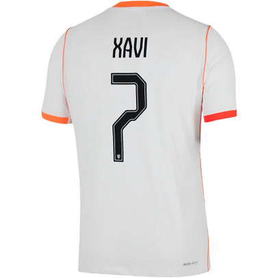 Nike Nederland Match Uit Shirt WK Xavi 7