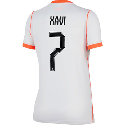 Nike Nederland Uit Shirt WK Xavi 7 Dames
