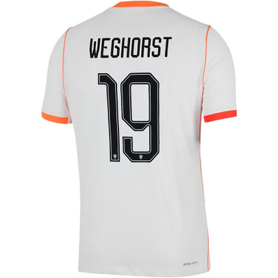 Nike Nederland Match Uit Shirt WK Weghorst 19