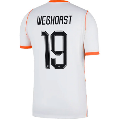 Nike Nederland Uit Shirt WK Weghorst 19