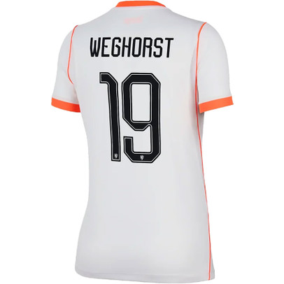Nike Nederland Uit Shirt WK Weghorst 19 Dames