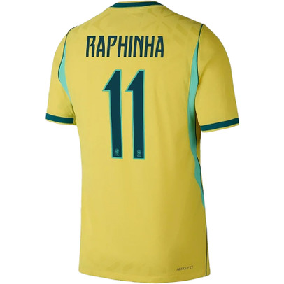 Nike Brazilië Match Thuis Shirt WK Raphinha Kids