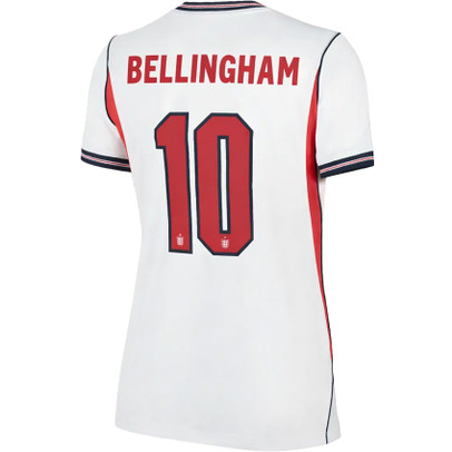 Nike Engeland Thuis Shirt WK Bellingham 10 Dames