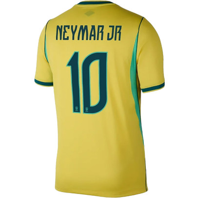 Nike Brazilië Thuis Shirt WK Neymar Jr 10 Kids