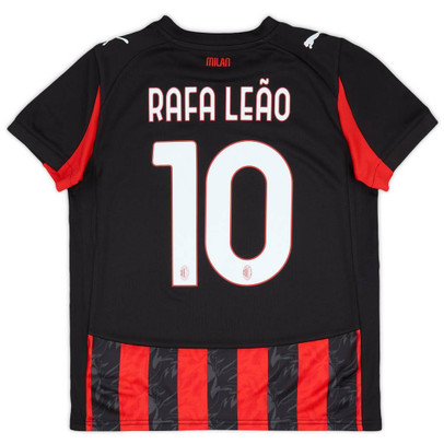Puma AC Milan Thuis Shirt Rafa Leão 10 Kids