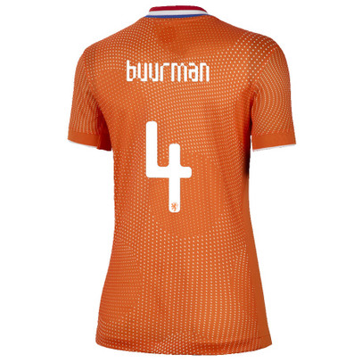 Nike Nederland Thuis Shirt Buurman 4 Dames