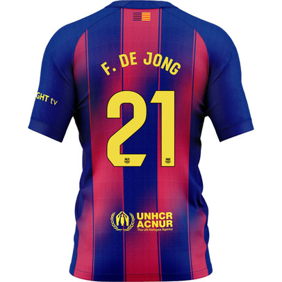 Nike FC Barcelona Heim-Shirt F. de Jong 21 Kinder