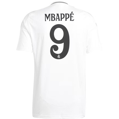 adidas Real Madrid Thuis Shirt Mbappé 9