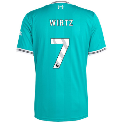 adidas Liverpool 3rd Shirt Wirtz 7 Kids