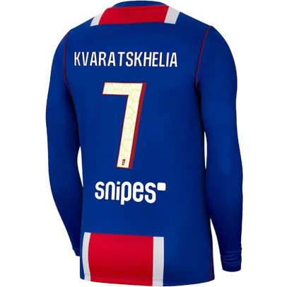 Nike PSG Longsleeve Thuis Shirt Kvaratskhelia 7 - PassaSports.com