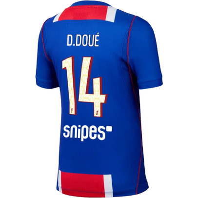 Nike PSG Match Thuis Shirt Doué 14 Kids - PassaSports.com