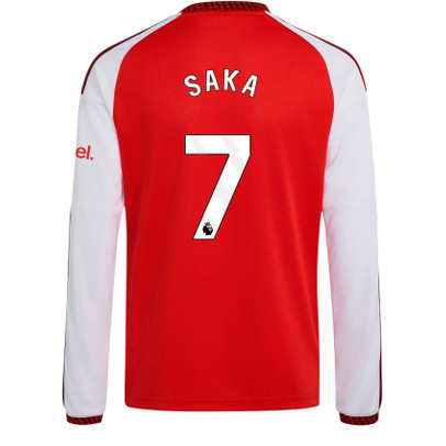 adidas Arsenal Thuis Shirt Longsleeve Saka 7 Kids - PassaSports.com