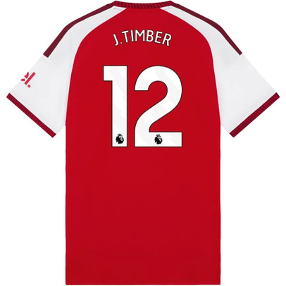 adidas Arsenal Authentic Thuis Shirt J. Timber 12 - PassaSports.com