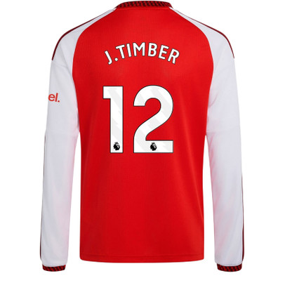adidas Arsenal Home Shirt Long J. Timber 12 Kids - PassaSports.com
