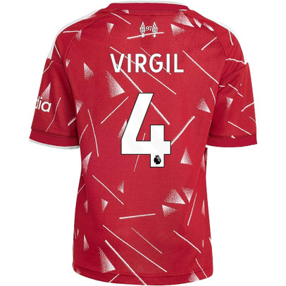 adidas Liverpool Thuis Shirt Virgil 4 Kids