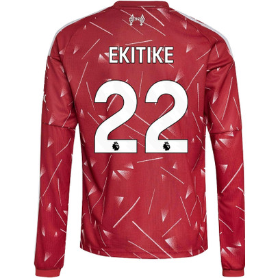 adidas Liverpool Home Shirt Long Ekitike 22 Kids - PassaSports.com