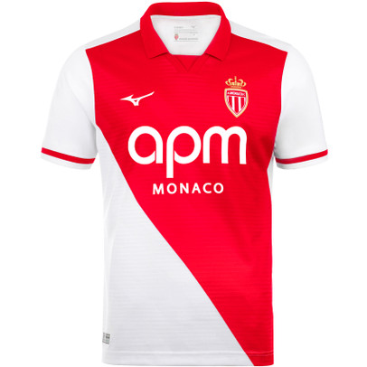 Mizuno AS Monaco ユニフォーム Lサイズ Mizuno AS Monaco Home Shirt 2026/2027 - PassaSports.com