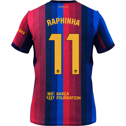 Nike FC Barcelona Home Shirt Raphinha 11 Kids - PassaSports.com