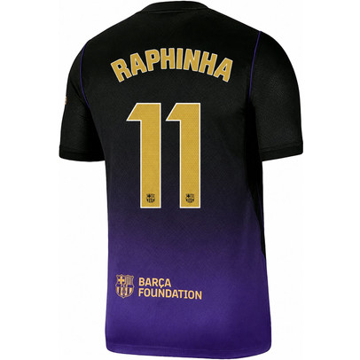Nike FC Barcelona Away Shirt Raphinha 11 - PassaSports.com