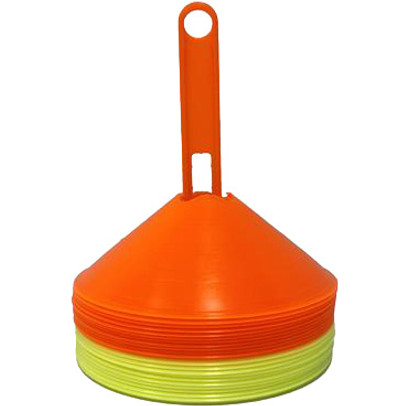 Afbakenbollen Soft Plastic Oranje 10 st.
