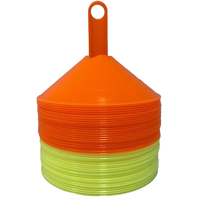 Afbakenbollen Soft Plastic Oranje 10 st.