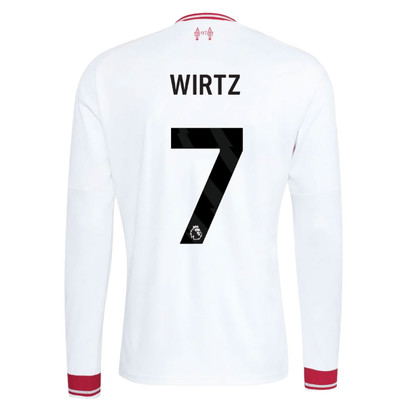 adidas Liverpool Away Shirt Longsleeve Wirtz 7 - PassaSports.com
