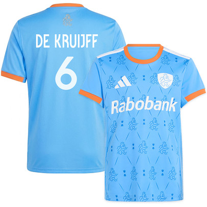 adidas KNHB Shirt Uit Junior DE KRUIJFF 6