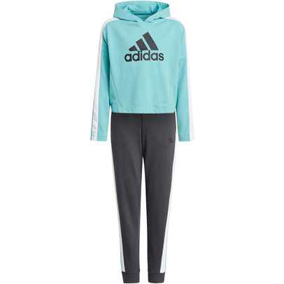 adidas Cropped Top Tracksuit Girls