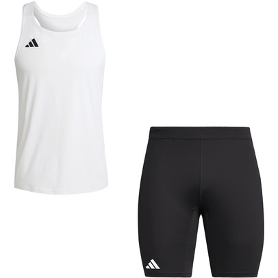 adidas Adizero Singlet Korta Tights Set Herr